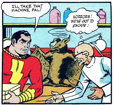 Pappy’s Golden Age Comics Blogzine: Number 2587: Dr Sivana’s vampire