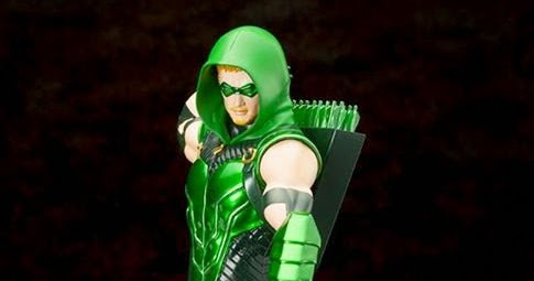 Comics and Geeks: New 52: Green Arrow ArtFX+ Statue